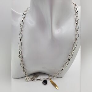 Edgy punk rock hipster novelty charm‎ necklace N0629
